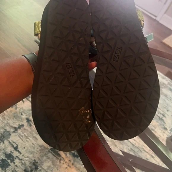 Teva Sandals in Blue and Yellow - Picture 4 of 4